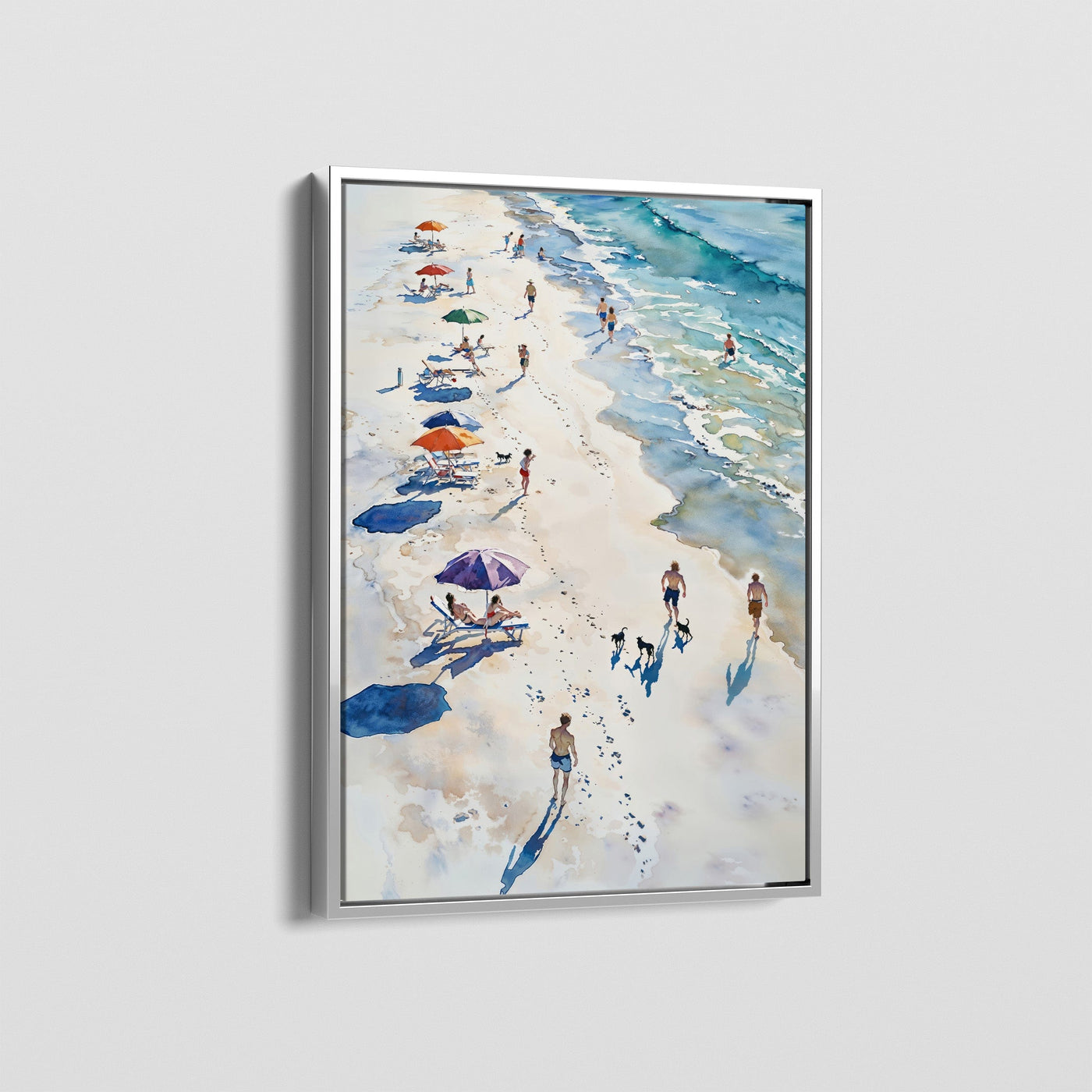 SUMMERTIME BEACH CANVAS