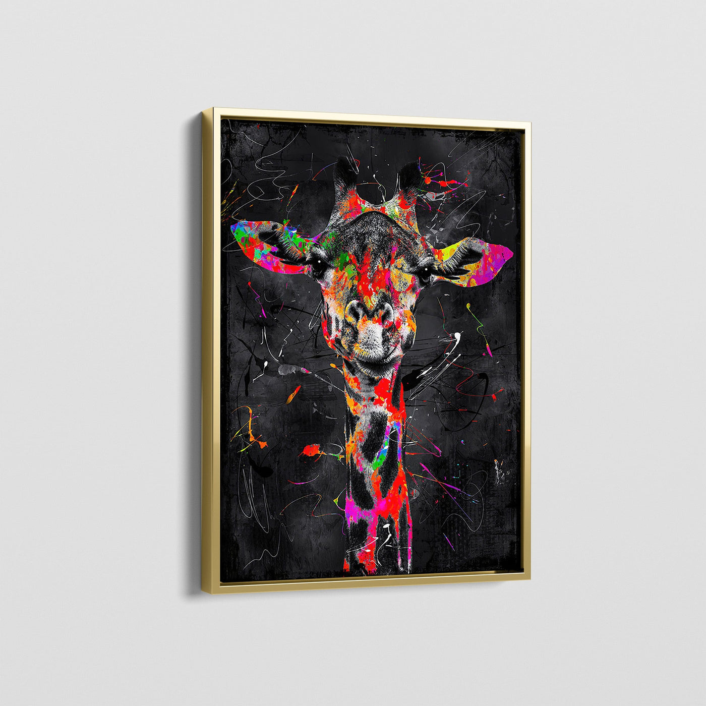 THE FOURTH GIRAFFE CANVAS