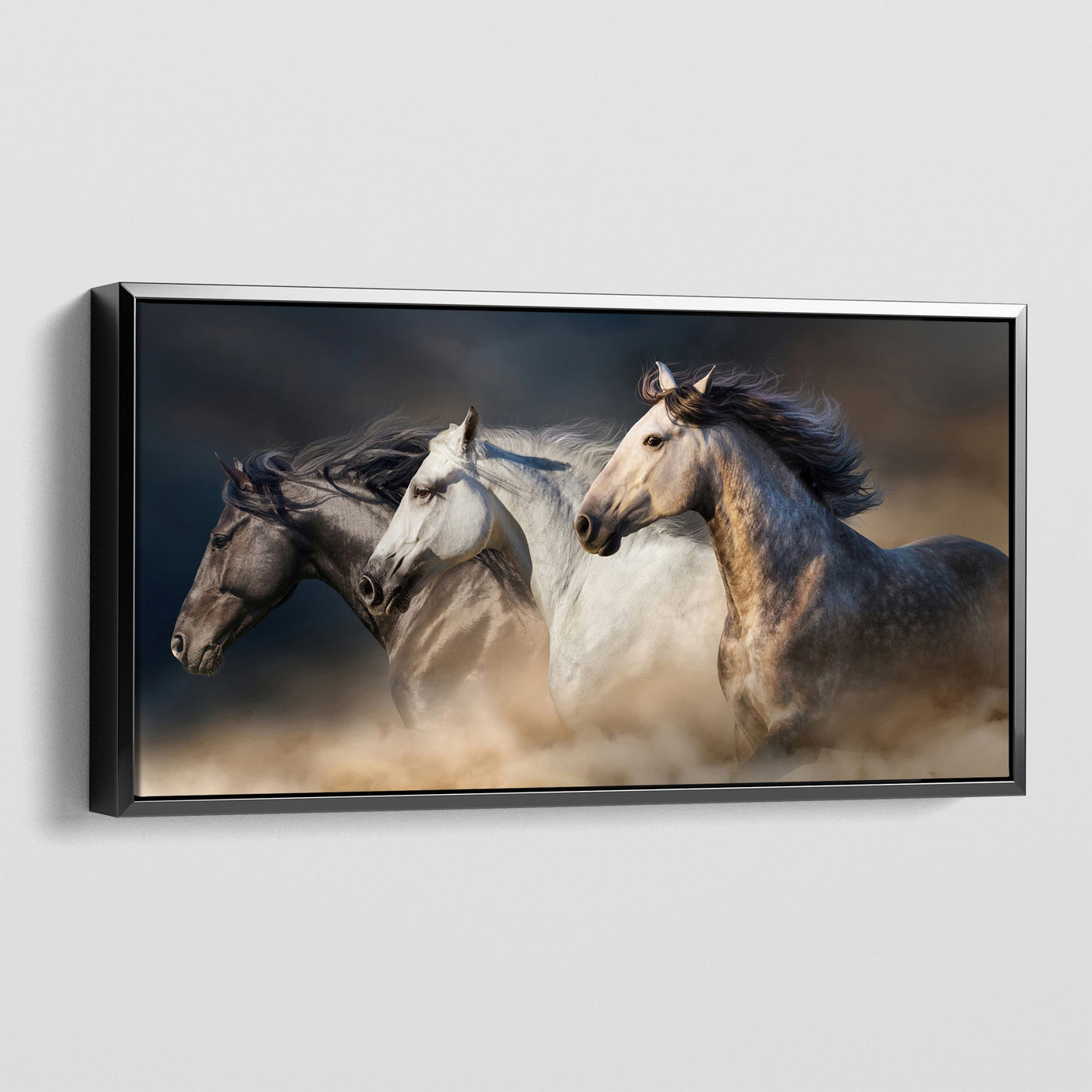 THREE HORSES CANVAS