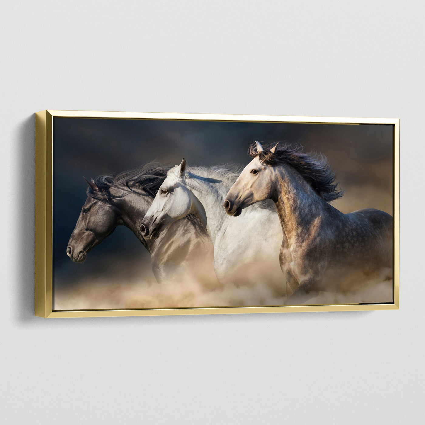 THREE HORSES CANVAS