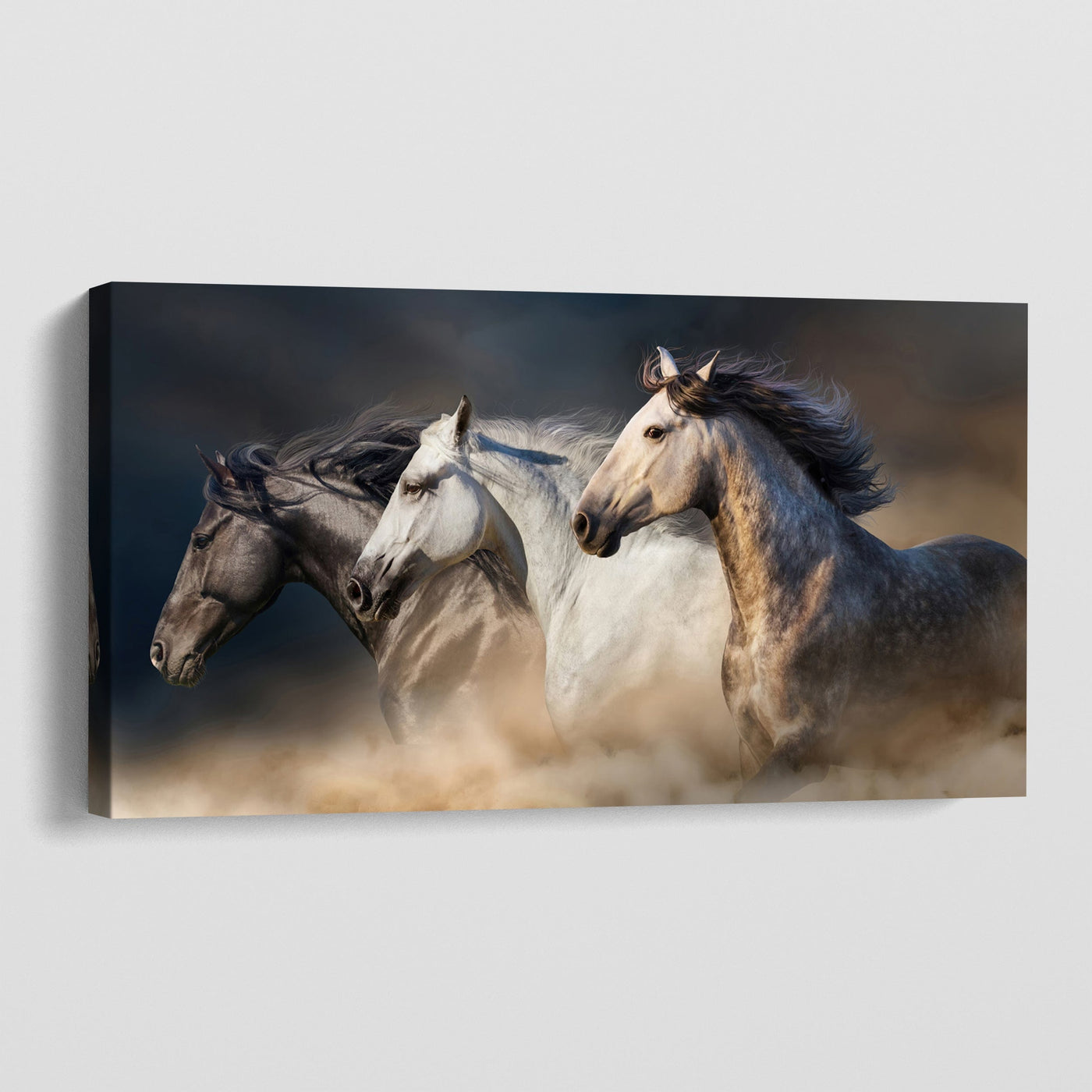 THREE HORSES CANVAS