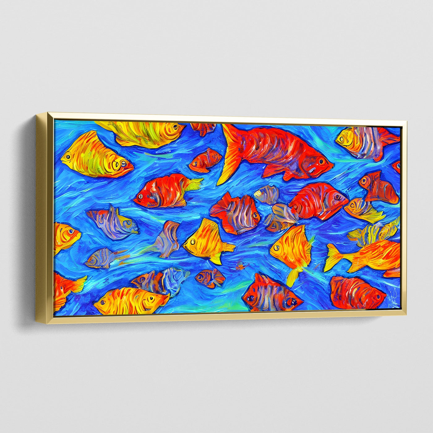 UNDERWATER COLORS CANVAS