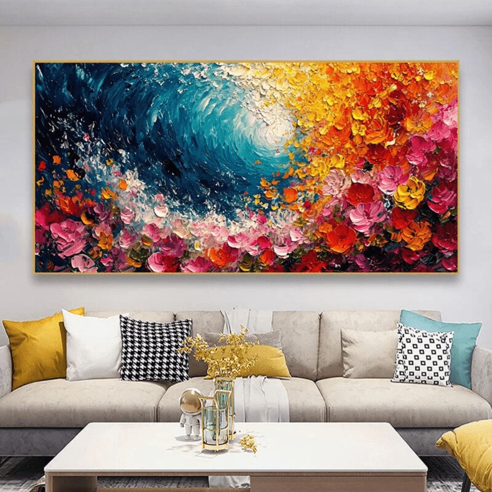 BLOOMING COLORS CANVAS