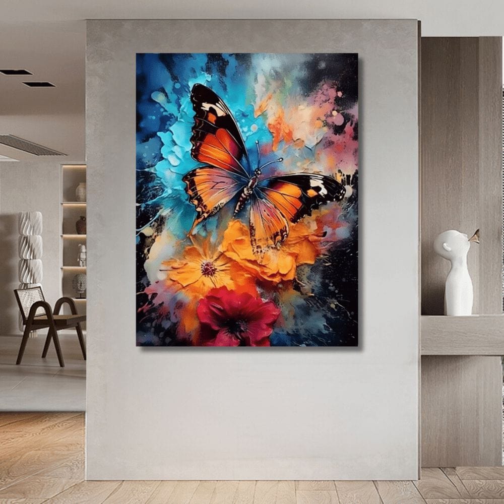 VIBRANT WINGS CANVAS