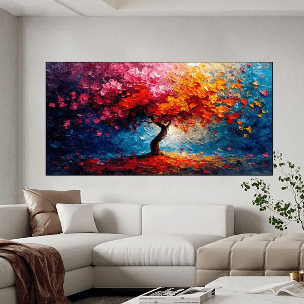 VIBRANT TREE CANVAS