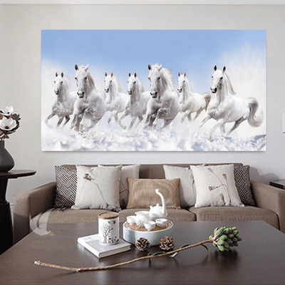 WHITE HORSES