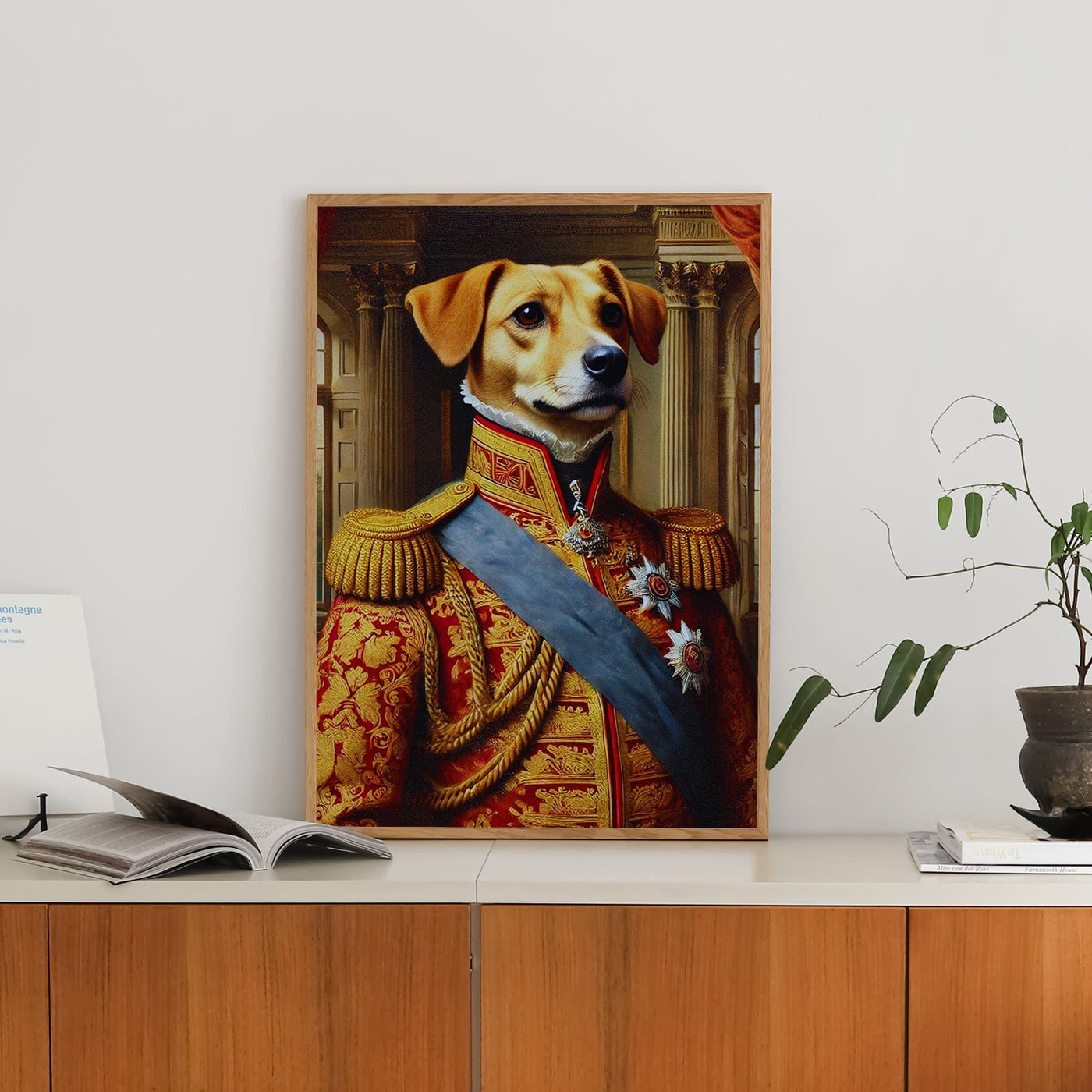 The Duke Pet Portrait