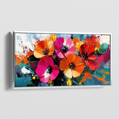 VIBRANT FLEURS CANVAS