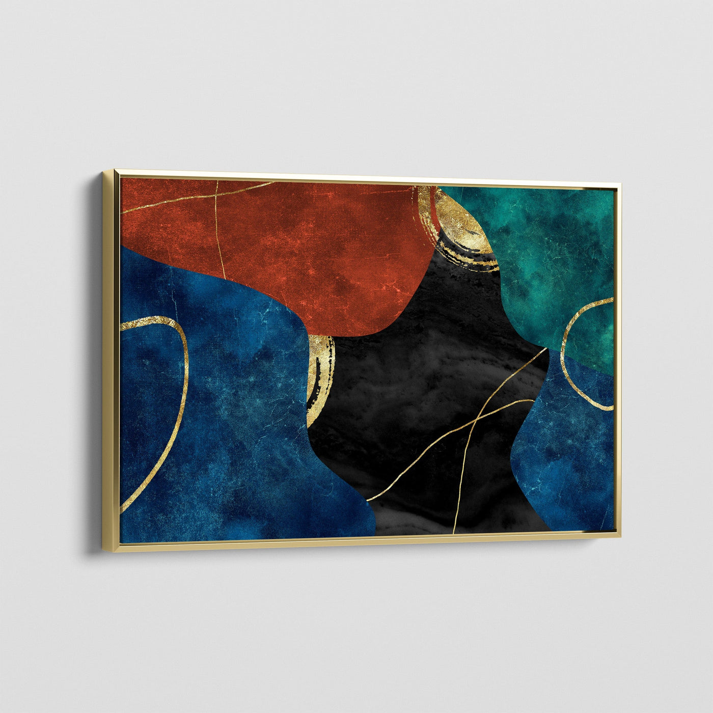 VIBRANT & GOLD CANVAS