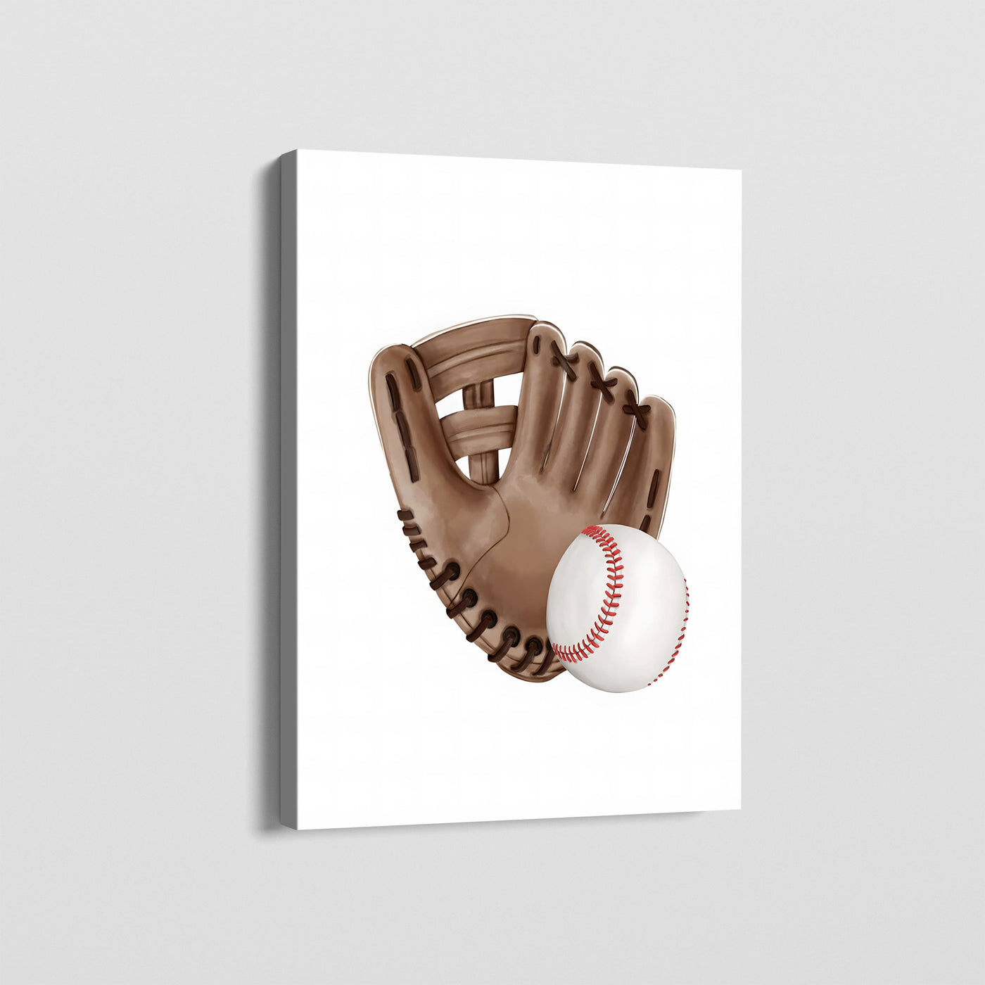 VINTAGE BASEBALL CANVAS