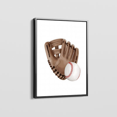VINTAGE BASEBALL CANVAS
