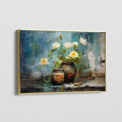 VINTAGE LILIES CANVAS
