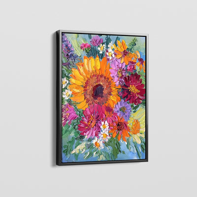 VIVID PETALS CANVAS