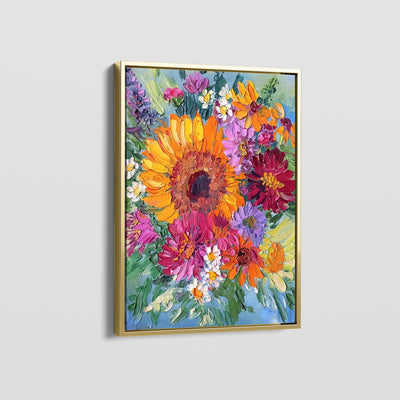 VIVID PETALS CANVAS