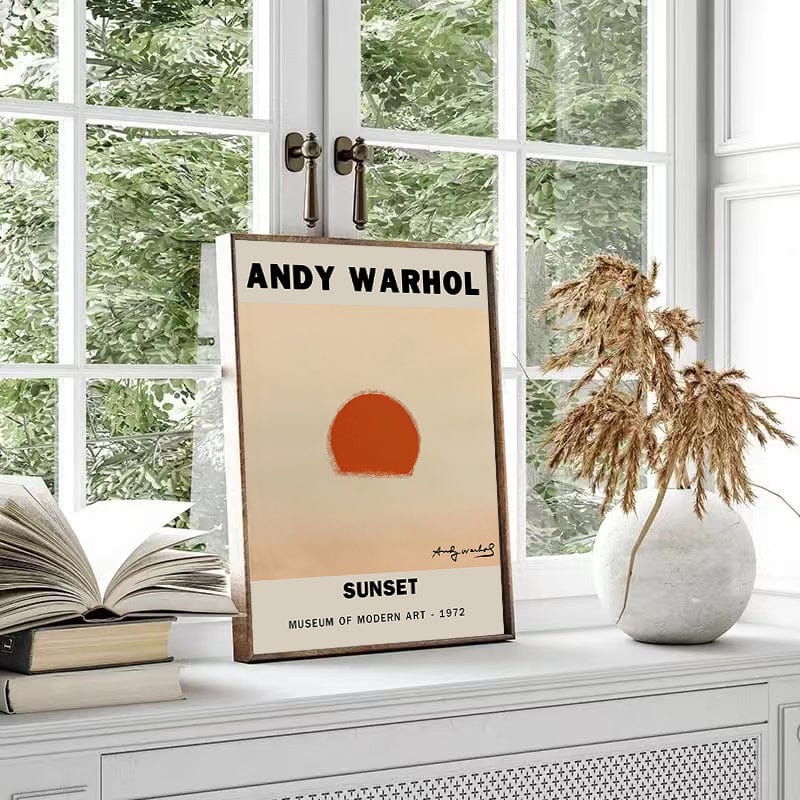 ANDY WARHOL SUNSET - XL+