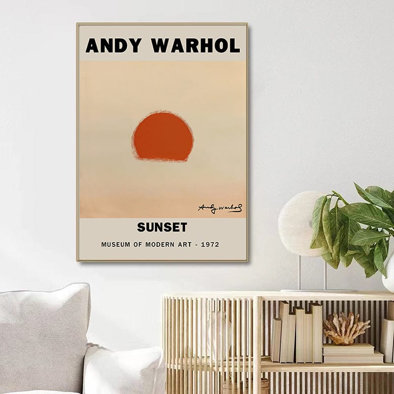 ANDY WARHOL SUNSET - XL+