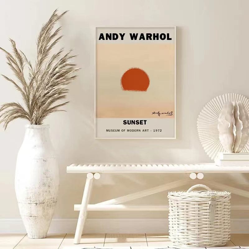 ANDY WARHOL SUNSET - XL+