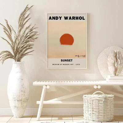 ANDY WARHOL SUNSET
