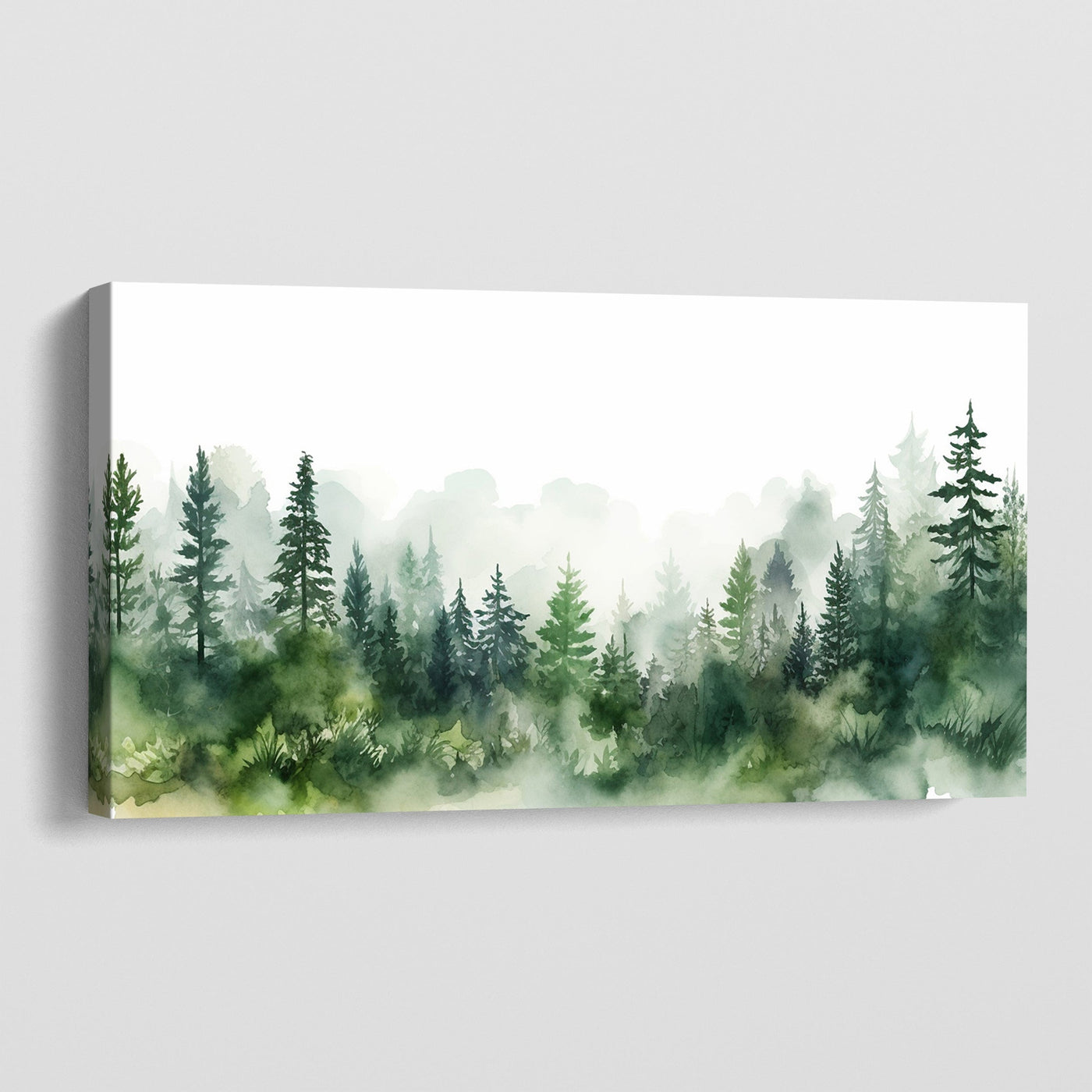 WATERCOLOR FOREST CANVAS