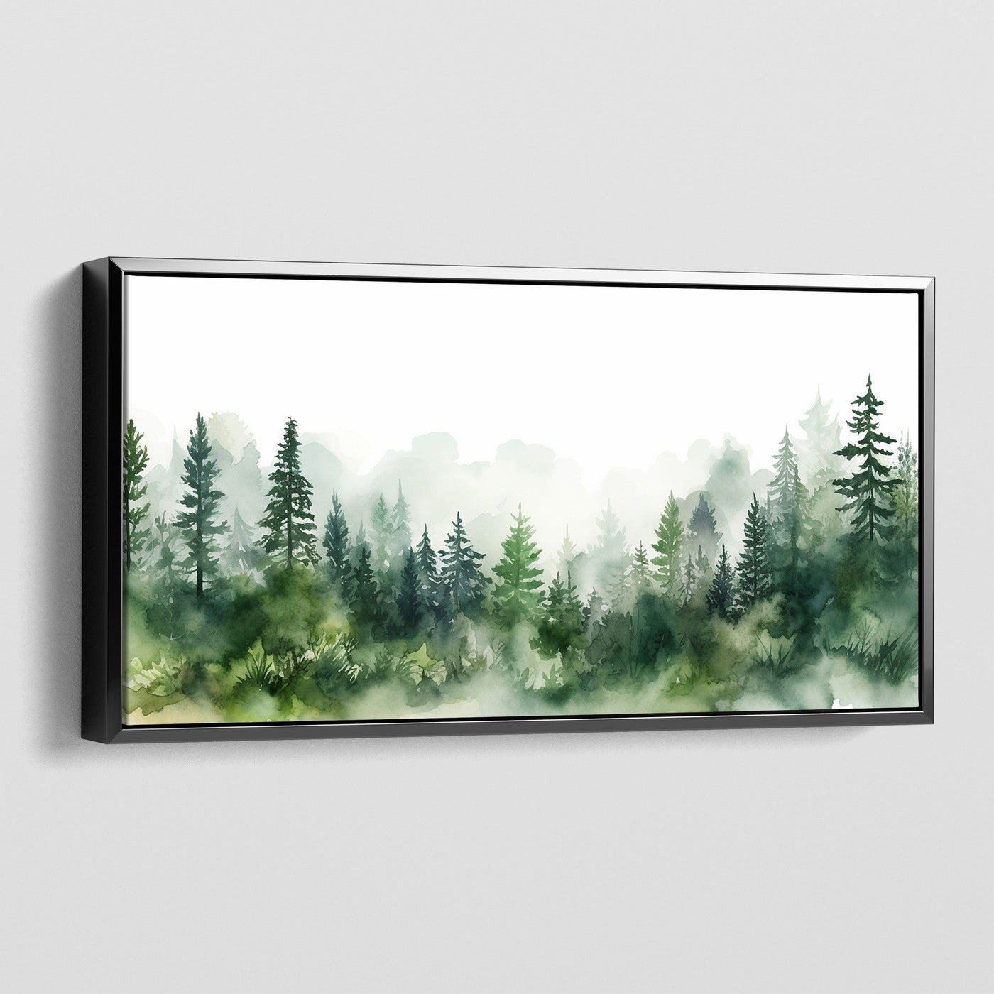 WATERCOLOR FOREST CANVAS