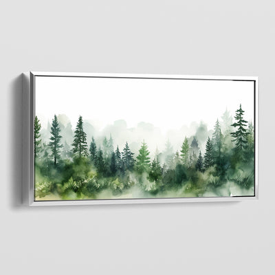 WATERCOLOR FOREST CANVAS