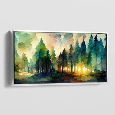 WATERCOLOR SUNSET CANVAS