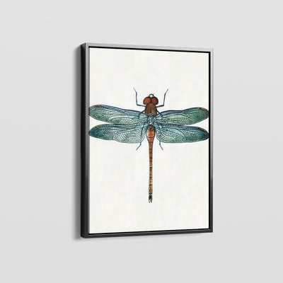 WATERCOLOR DRAGONFLY CANVAS