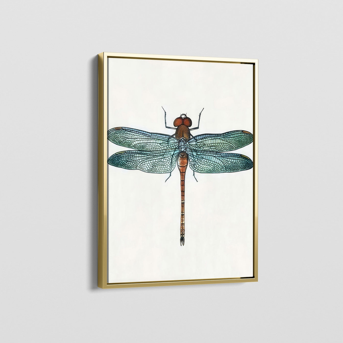 WATERCOLOR DRAGONFLY CANVAS