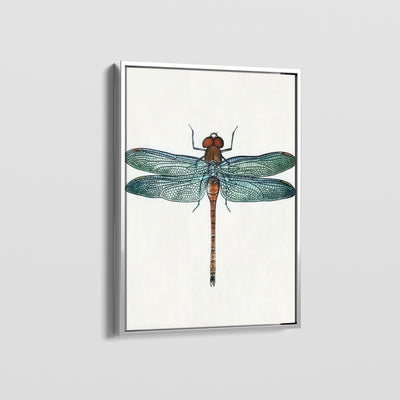 WATERCOLOR DRAGONFLY CANVAS