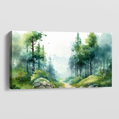 WATERCOLOR PATH CANVAS