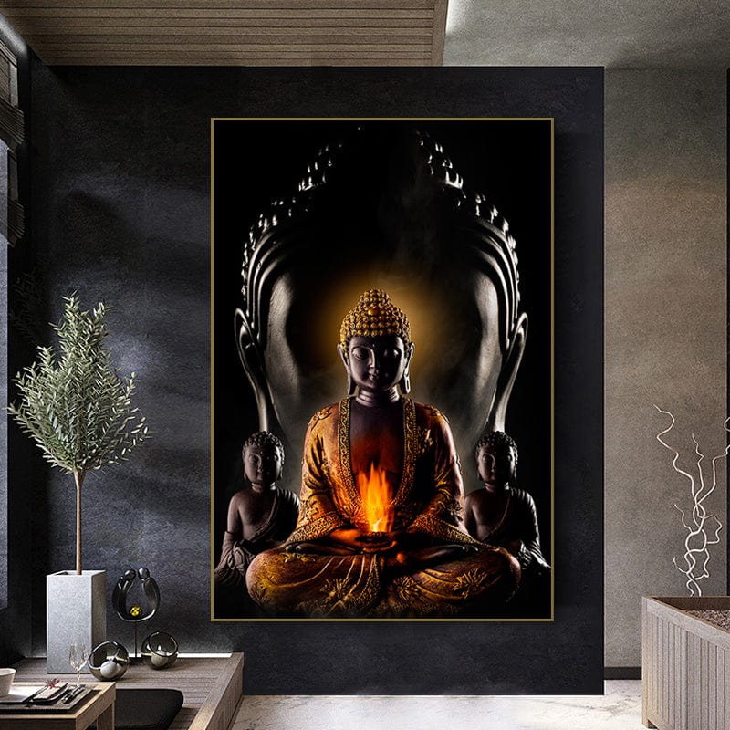 BUDDHA CHAKRA CANVAS