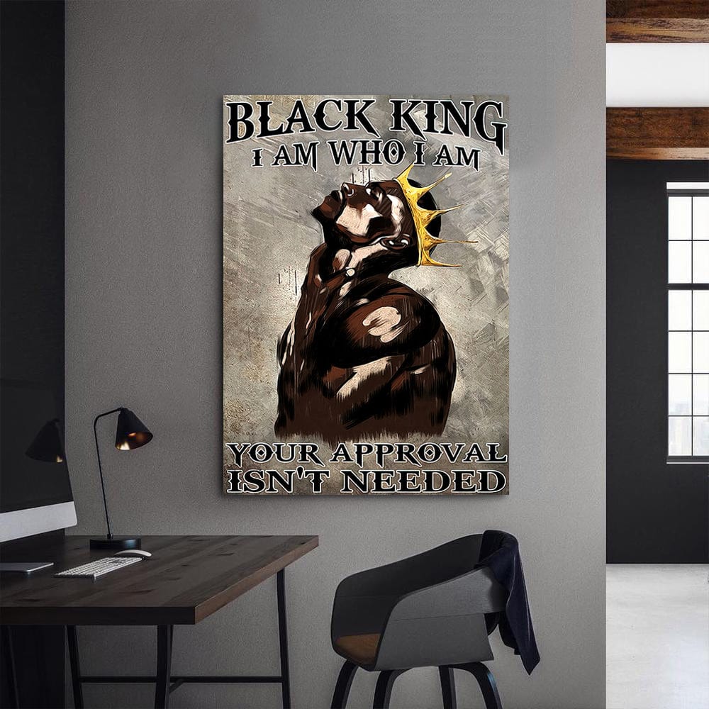 BLACK KING CANVAS