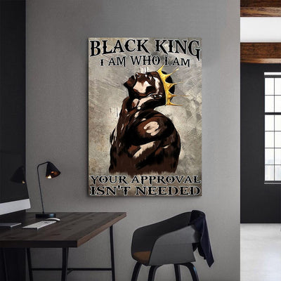 BLACK KING CANVAS