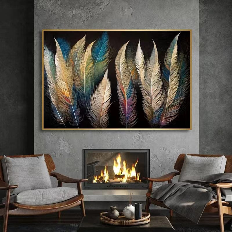 ROYAL FEATHERS CANVAS