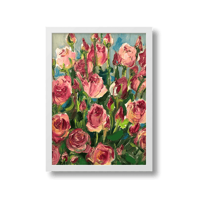ABSTRACT ROSES – Crib of Art