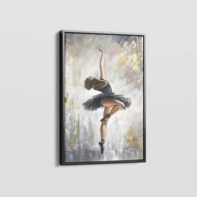 ABSTRACT BALLET DANCER CANVAS