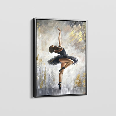 ABSTRACT BALLET DANCER CANVAS