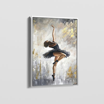 ABSTRACT BALLET DANCER CANVAS