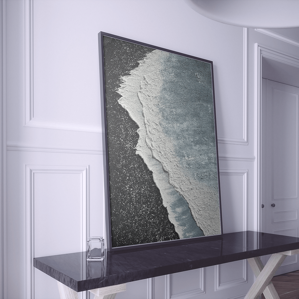 BLACK SAND WAVES – Crib of Art