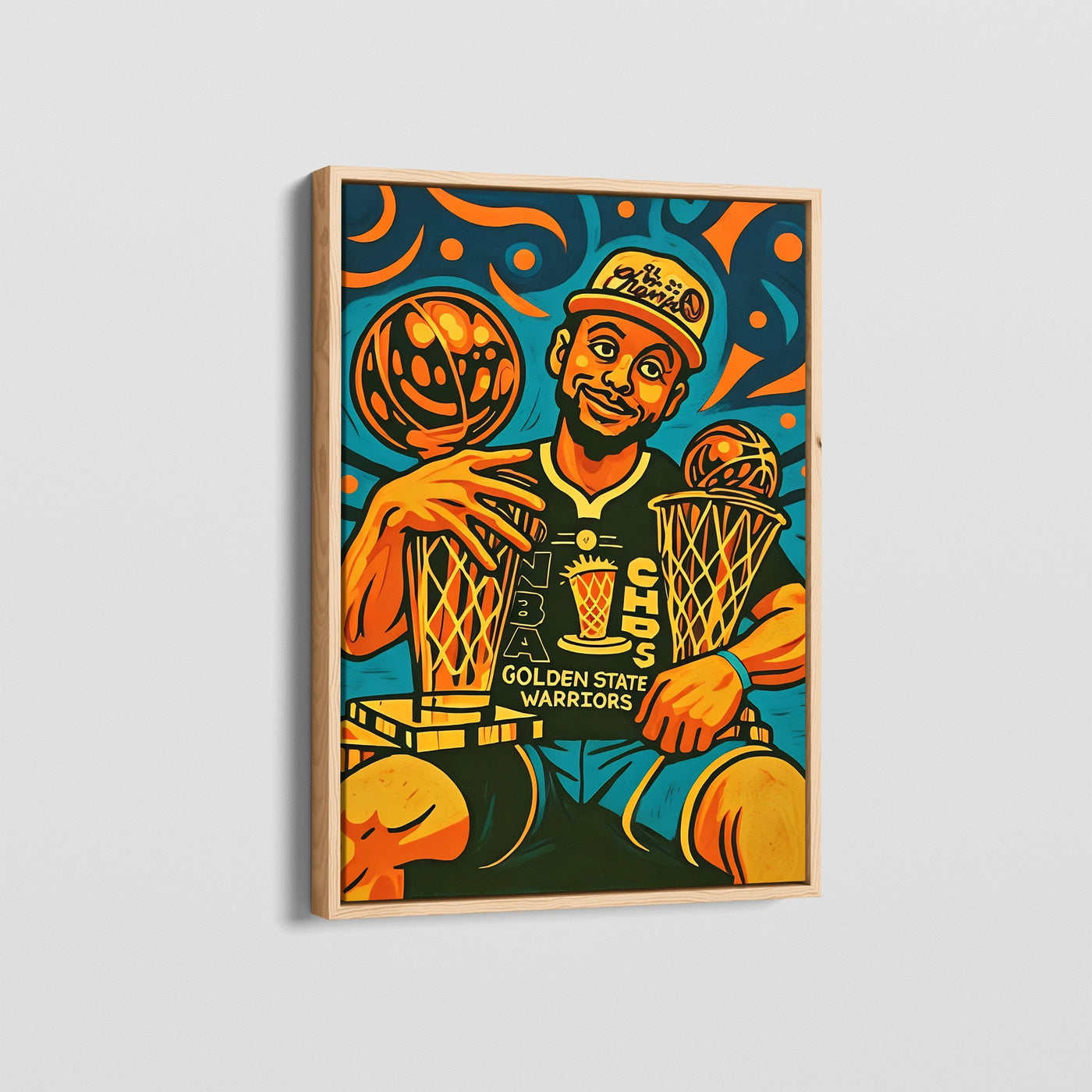 HOOPS CHAMP CANVAS