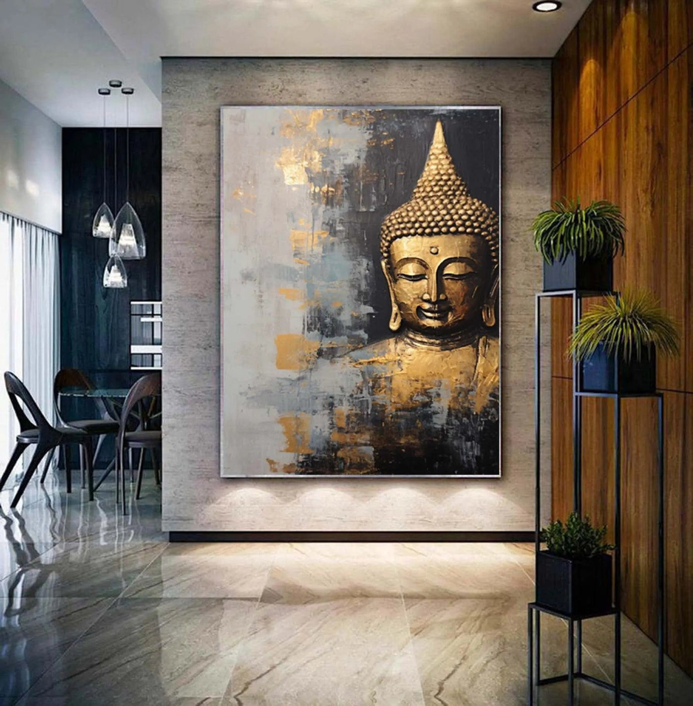 MODERN BUDDHA CANVAS