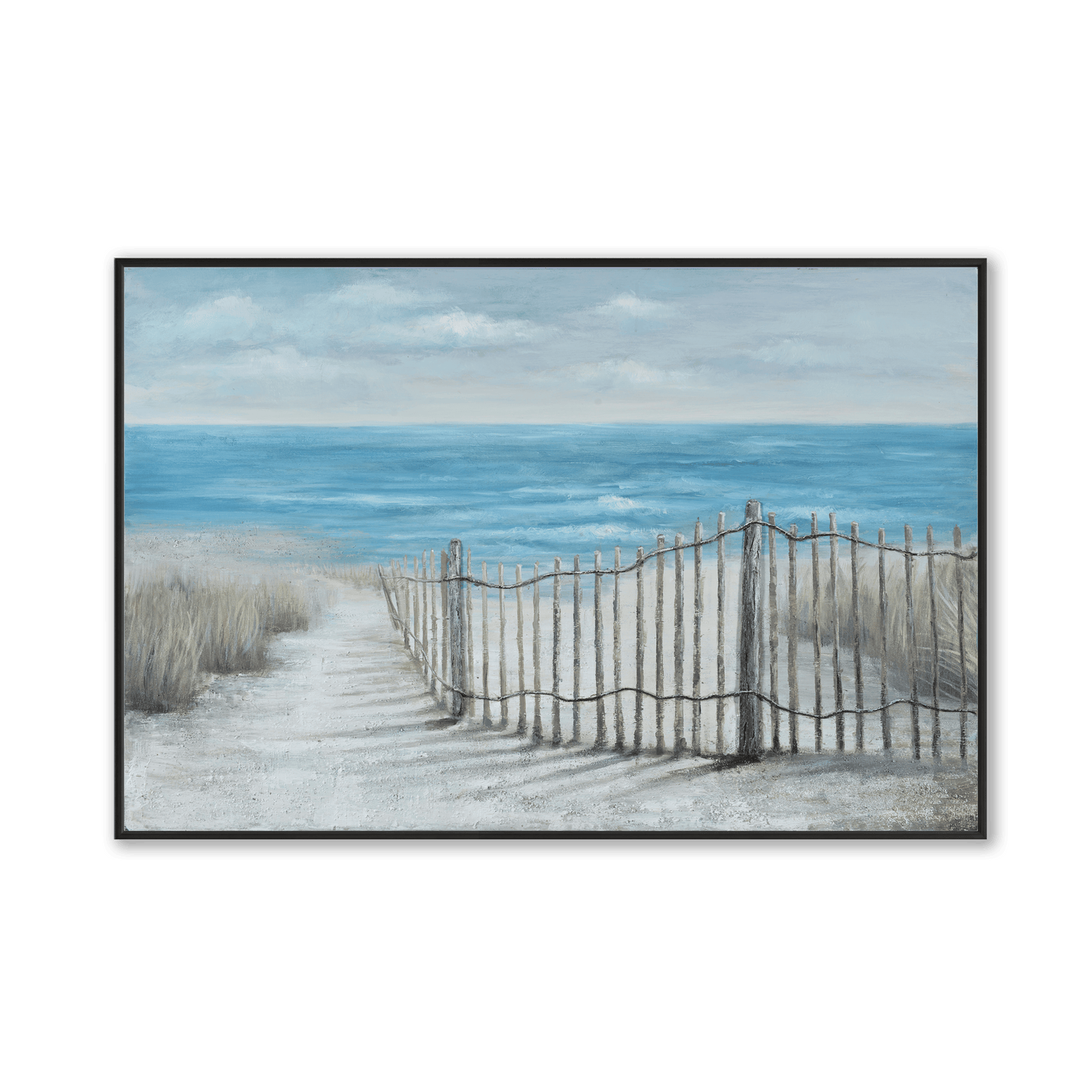 FENCES AND BEACH – Crib of Art