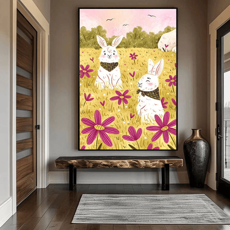 FLOWER PATCH - XL+ – Crib of Art