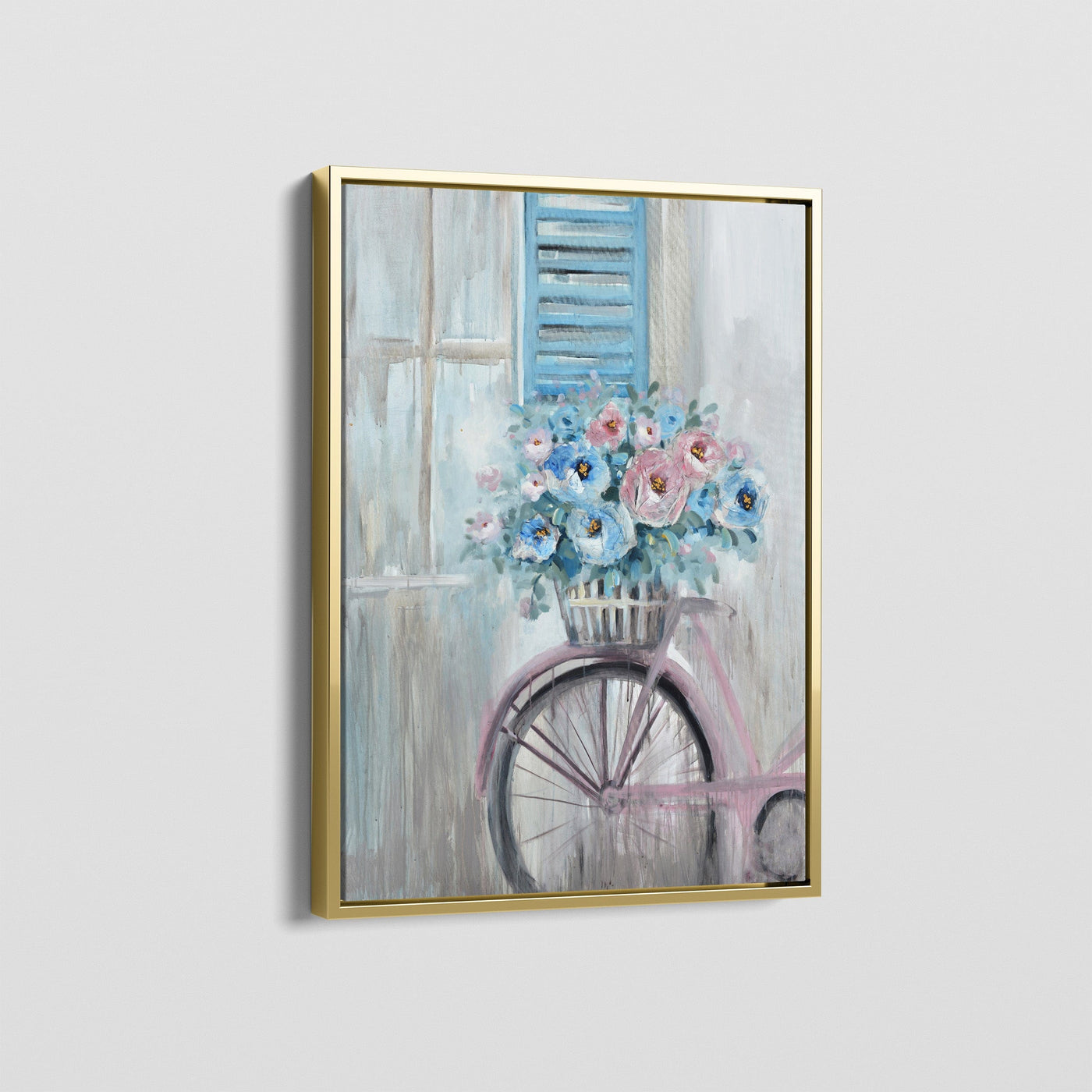 PASTEL BICYCLE CANVAS