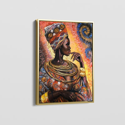 QUEEN OF WEST AFRICA CANVAS