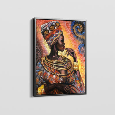 QUEEN OF WEST AFRICA CANVAS