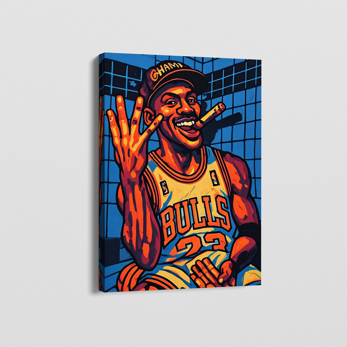 MJ CHAMP CANVAS