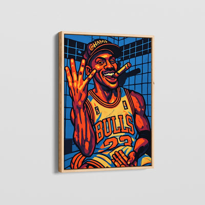 MJ CHAMP CANVAS