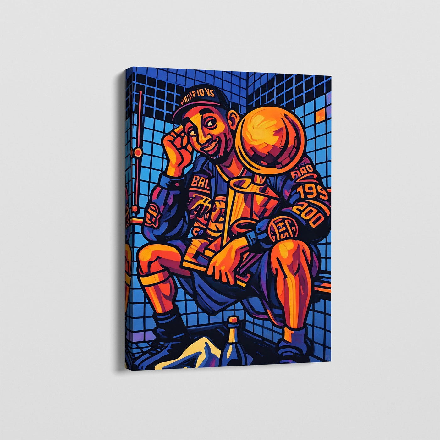 KOBE THE CHAMP CANVAS