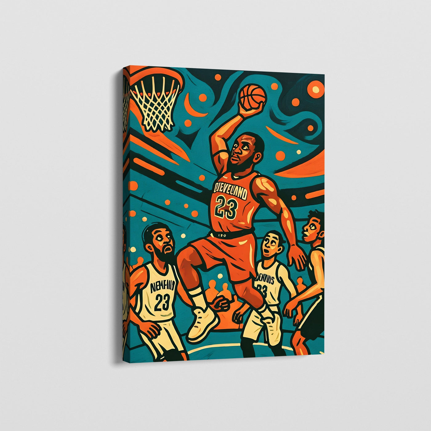THE CHOSEN 1 LBJ CANVAS